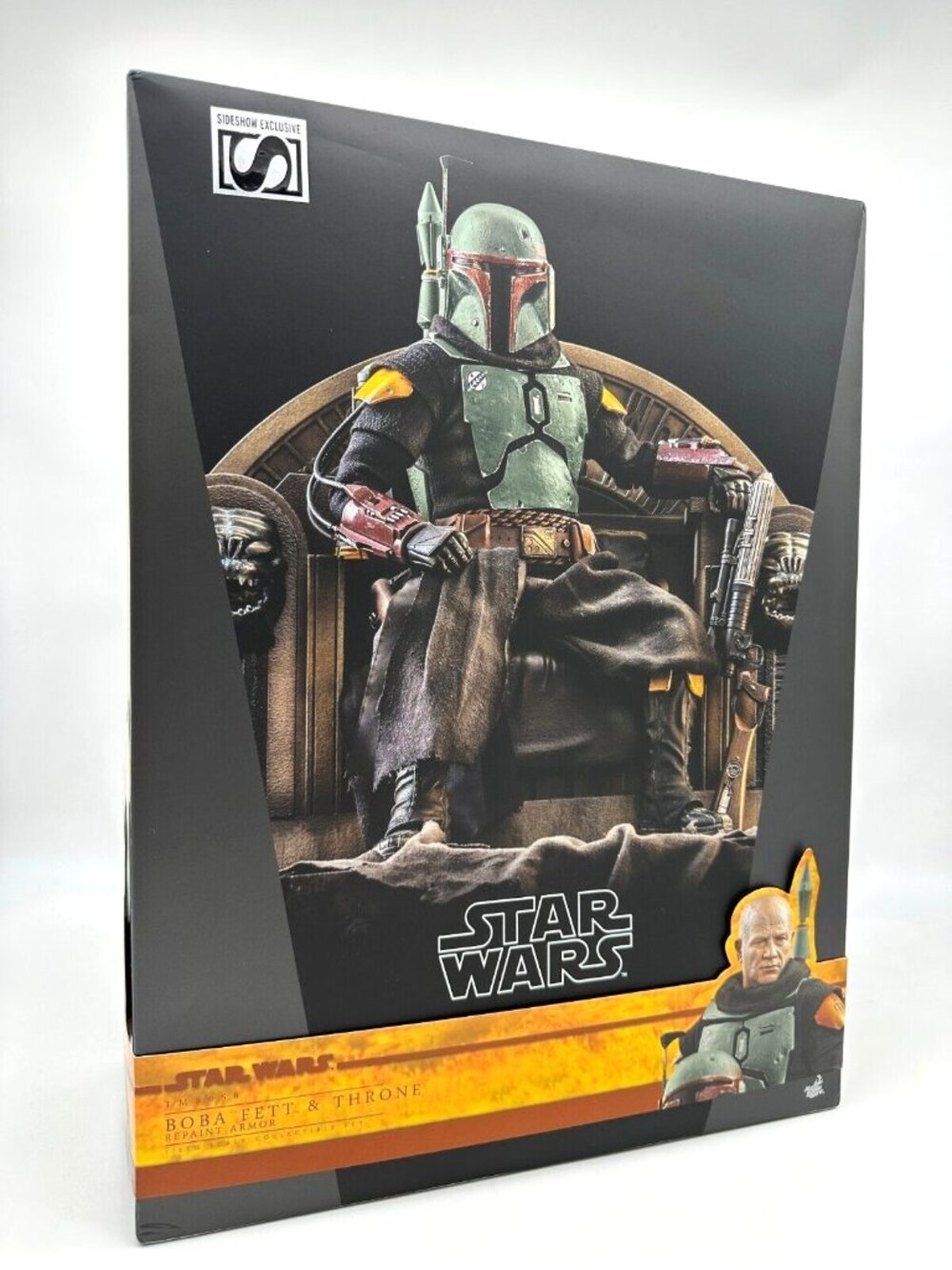 Hot Toys Star Wars Boba Fett Repaint Armor & Throne 1/6th Scale Figure TMS056